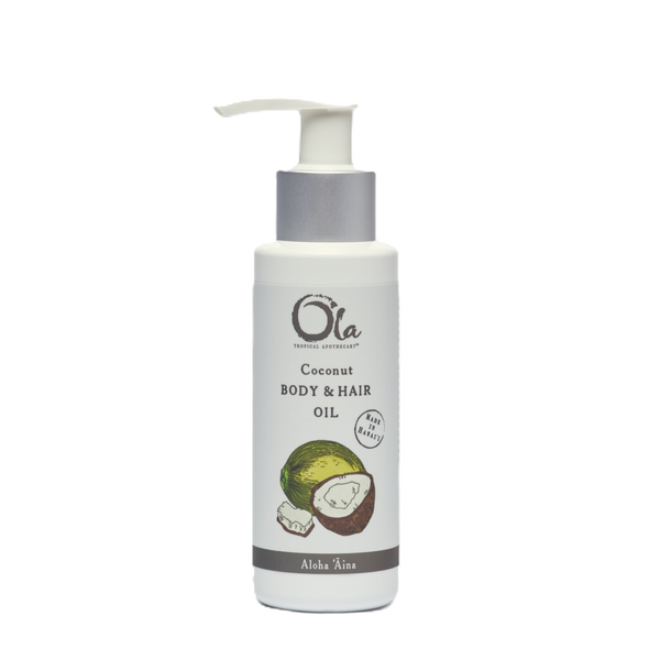 Organic ingredients, Best Moisturizer for Dry Skin, Best natural moisturizer for Dry hair, Organic Coconut Oil, Macadamia Nut Oil, Kukui Nut Oil, Organic Avocado Oil, Vegan, Radiant Skin, Repairing, Hair Oil, Rejuvenating, Hair Moisturizer, Vegan, travel friendly, body oil.
Coconut , Tropical , Paradise