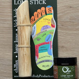 , Anti-inflammatory, Tension relief, Massage balm, Essential oils, Penetrating, Medicinal plants, Tamanu oil, Kukui Nut oil, Macadamia Nut oil, Avocado oil, Hawaiian Chili Pepper, ‘Awa, ‘U’haloa, Turmeric, Increase circulation, Hawaiian Beeswax

