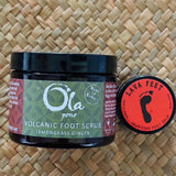 Foot therapy, Foot care, dry skin, cracked feet, callous therapy, soothing, cleansing, moisturizing, circulation, stimulating, exfoliating, softening, nail care, 
Organic, Gentle, Pure, Paraben Free, Clean Beauty, Renewing, Natural beauty, Nourishing, Healthy, Island, Tropical, Lifestyle, Rejuvenating, High in Antioxidants, Eco-friendly, Farm to Skin, Handmade, Artisan Crafted, Sustainable, Biodegradable, Small Batch, Plant Based, Hawaiian, Cruelty Free, All Natural, Mindful, Conscious, Botanical. Ethical
