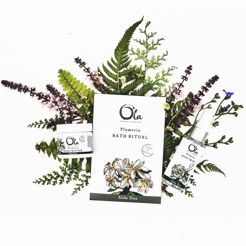 Plumeria Spa Ritual Gift Set
