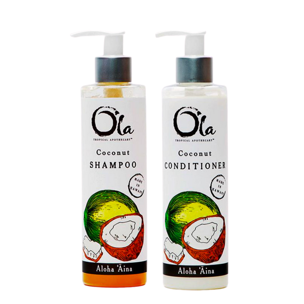 Coconut Hair Pair (Shampoo + Conditioner)