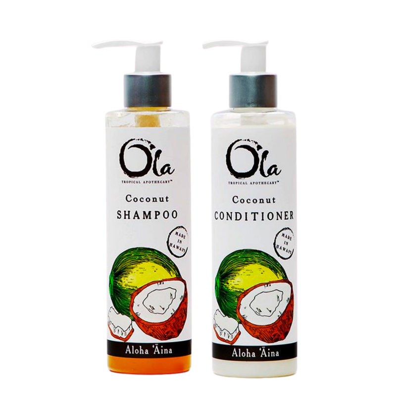 Coconut Hair Pair (Shampoo + Conditioner)